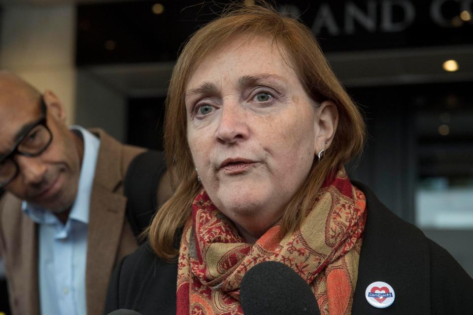  Labour MP Emma Dent Coad mocked the Prince’s military service at a meeting of activists last night