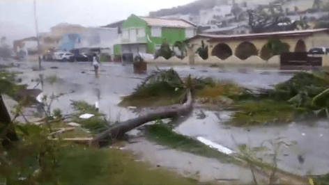  Horrific pictures show the devastation caused by Hurricane Irma on St Martin island