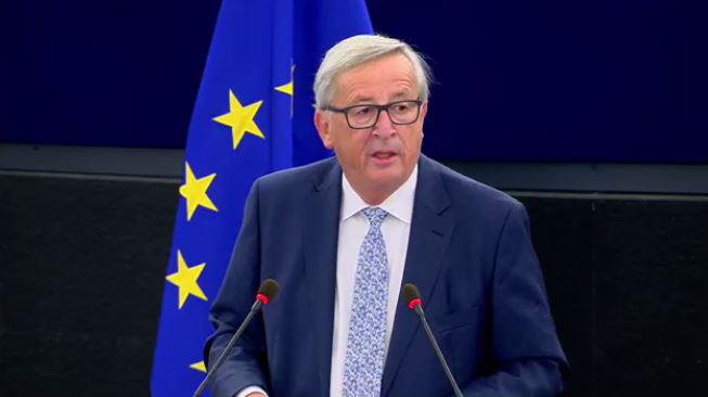  Jean-Claude Juncker was slammed yesterday for his state of the union address