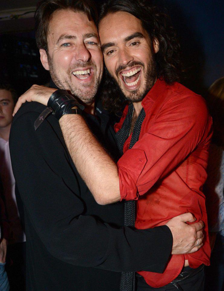 Jonathan Ross and Russell Brand go way back