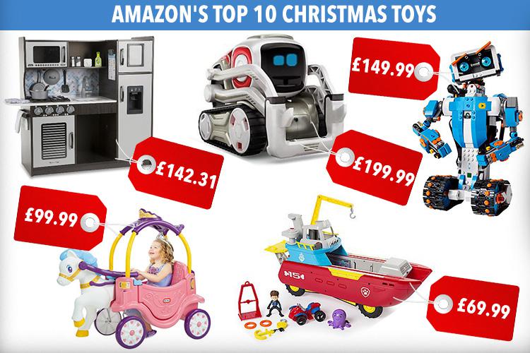 Some of these toys are priced at startling triple figures