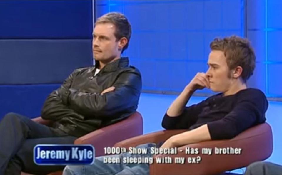 David told host Jezza that he was convinced Tina had slept with his brother Nick