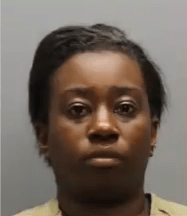  Ebony Woody, 34, allegedly ran over her own daughter after a row