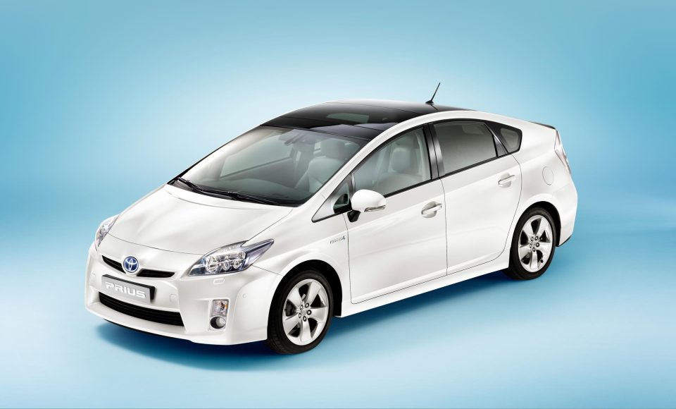  The Toyota Prius is a hybrid electric car