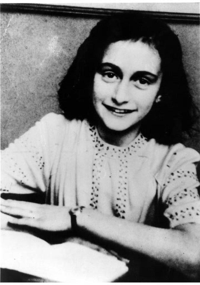  Edith's story has led to her being compared to Anne Frank, pictured