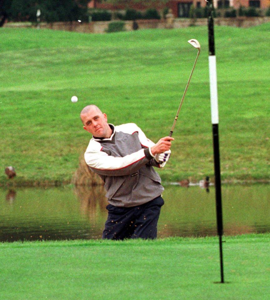  Former West Ham defender Julian Dicks also tried to make it as a pro golfer