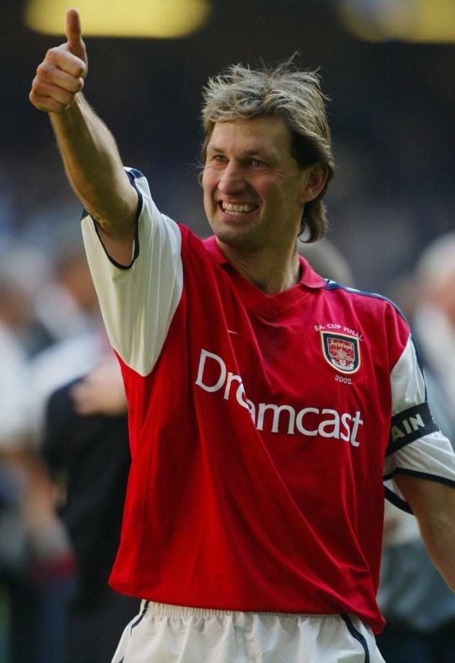 Tony Adams was with Arsenal during a golden age for long-serving boss Arsene Wenger