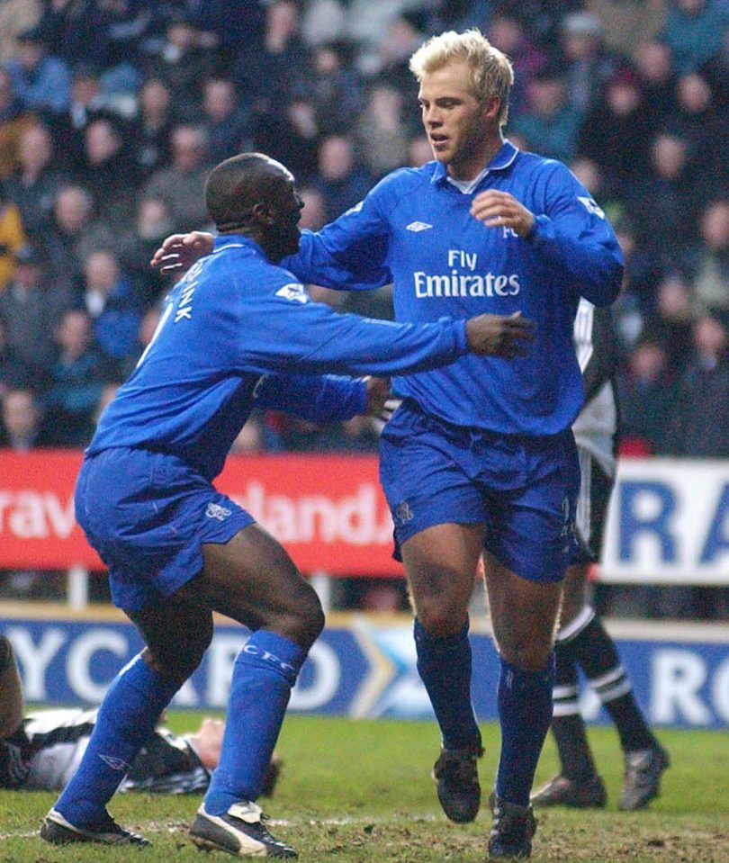 Eidur Gudjohnsen and Jimmy Floyd Hasselbaink were an exciting mix of technique and power