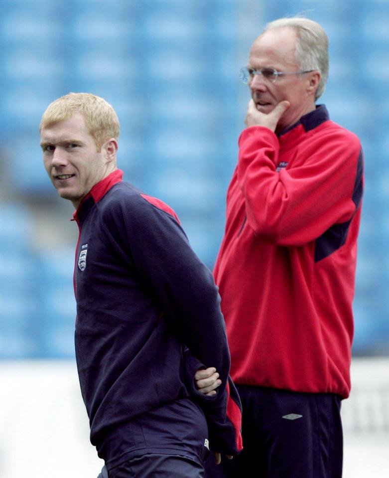  Wayne Rooney believes Sven-Goran Eriksson failed to get the best out of Paul Scholes