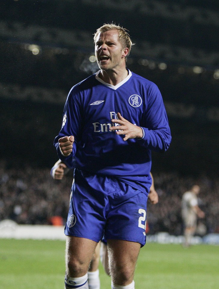 Eidur Gudjohnsen was at Chelsea between 2000 and 2006