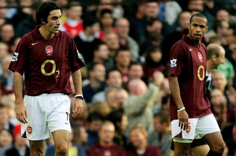  Henry and Pires were pivotal to the success of the Arsenal squad that went 38 games unbeaten