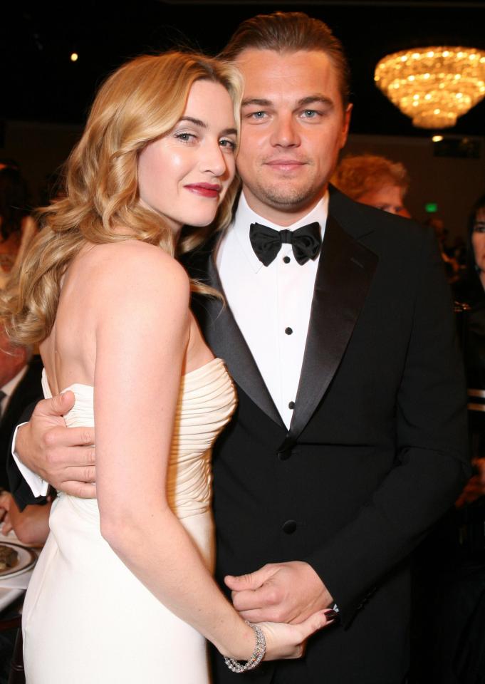 The iconic duo of Kate Winslet and Leonardo DiCaprio 