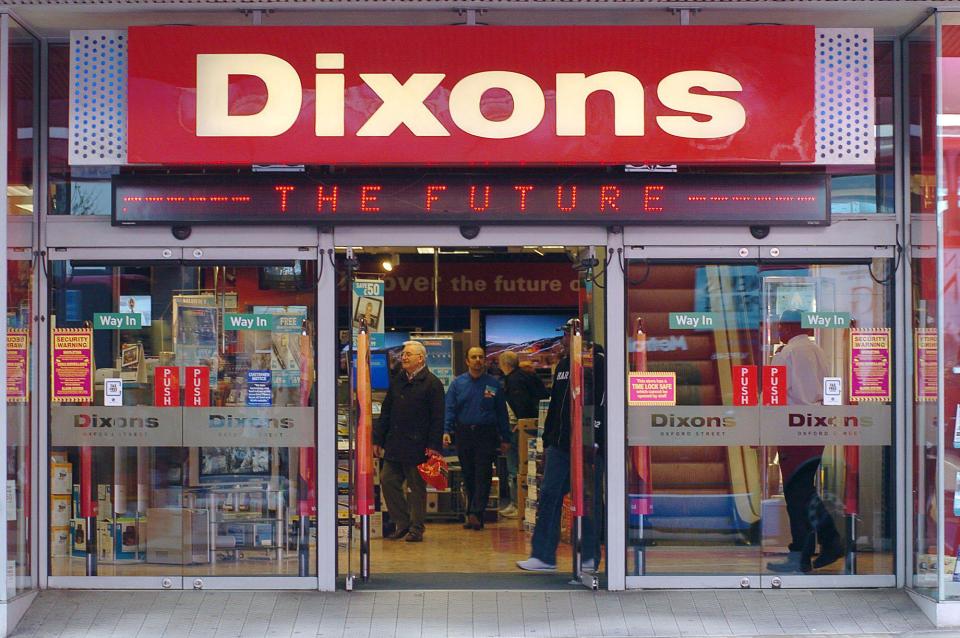  Dixons survived nearly 70 years on the British high street - before sutting down in 2006