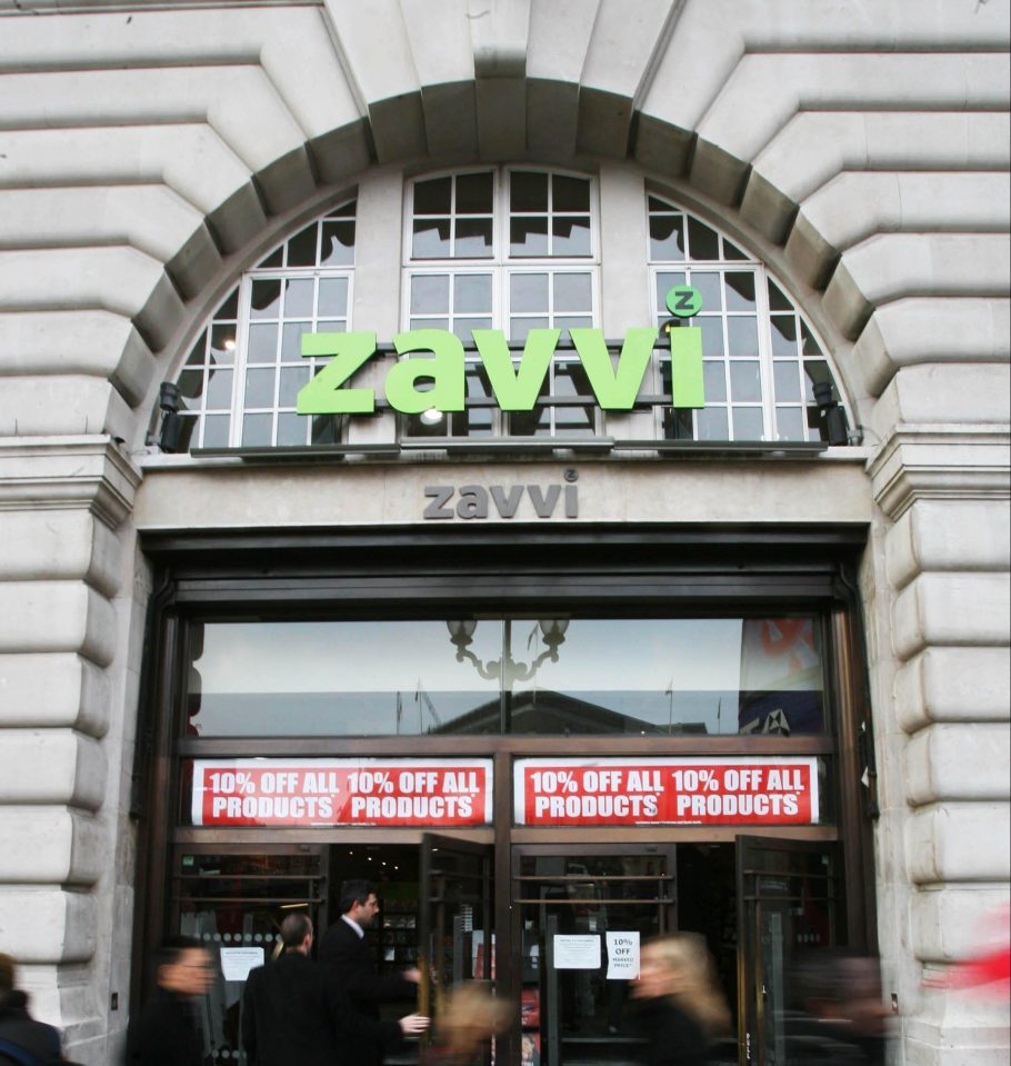  Zavvi went into administration just one year after taking over Virgin Megastores