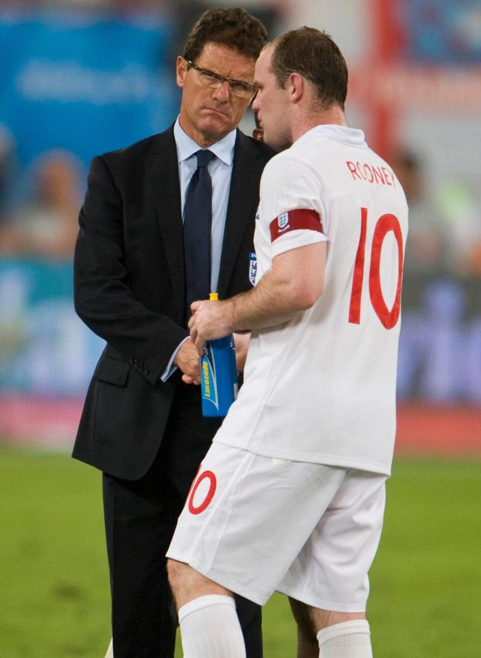  Wayne Rooney reckons Fabio Capello was not the right fit for England