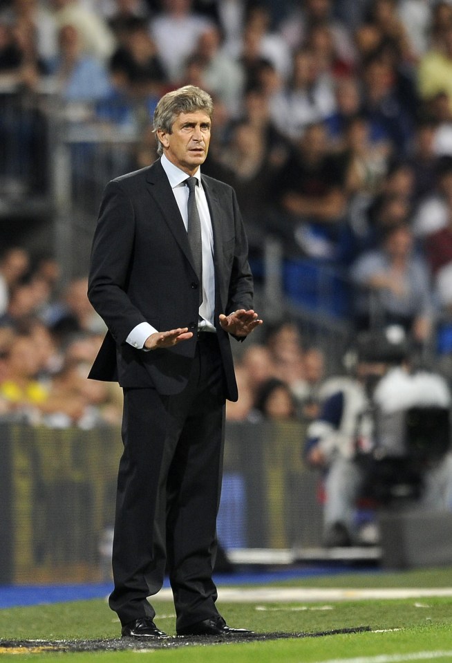 Manuel Pellegrini led his Real Madrid side to second in La Liga in 2009-10