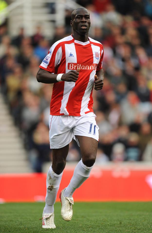 Mamady Sidibe, another Stoke legend, is also on the books of Cobridge Grange