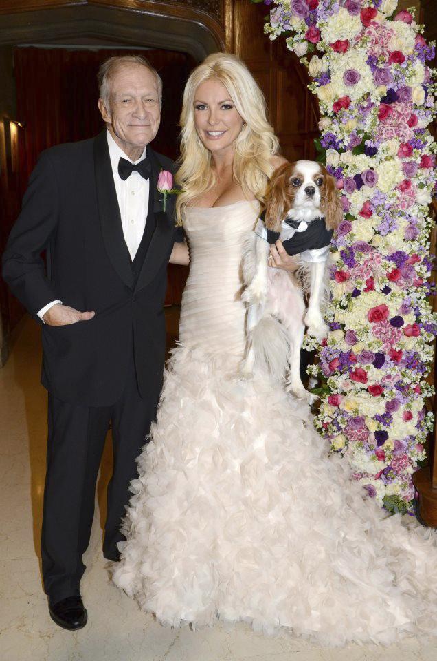  Hugh and Crystal finally tied the knot in 2012 in the Playboy Mansion