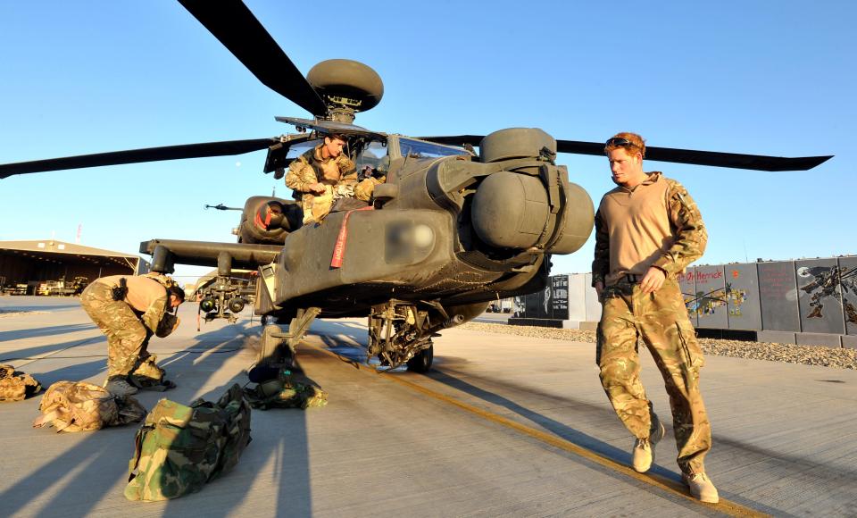 He flew repeated combat missions during two tours in Helmand as an Army Air Corps captain 