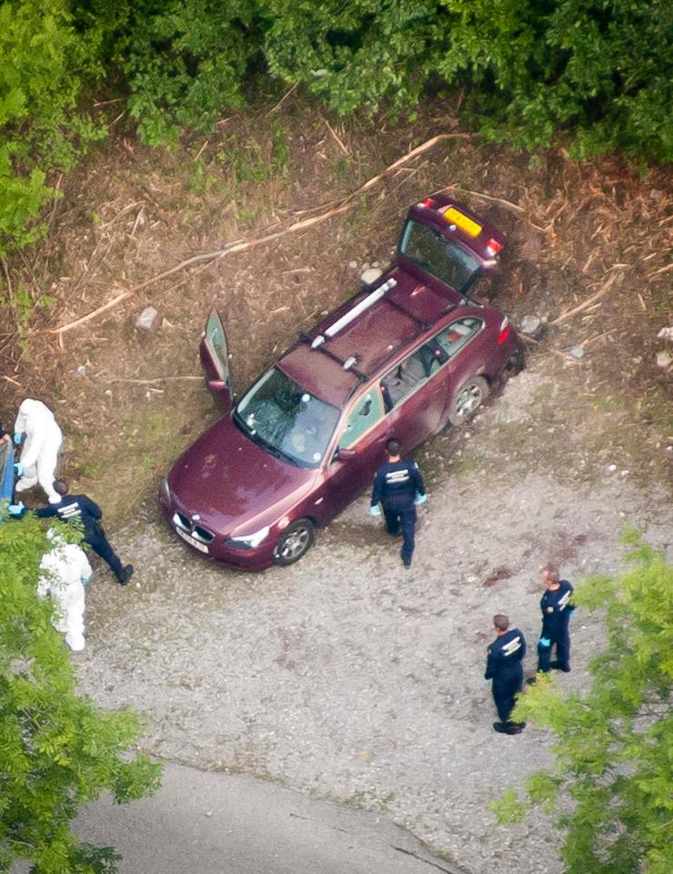  The bodies of the couple from Claygate, Surrey, along with Ms al-Allaf and Mr Mollier, were found on a road in Chevaline near Lake Annecy