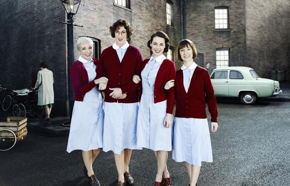  Drama ... in 2012 Miranda landed herself the role of Chummy in BBC1's Call The Midwife