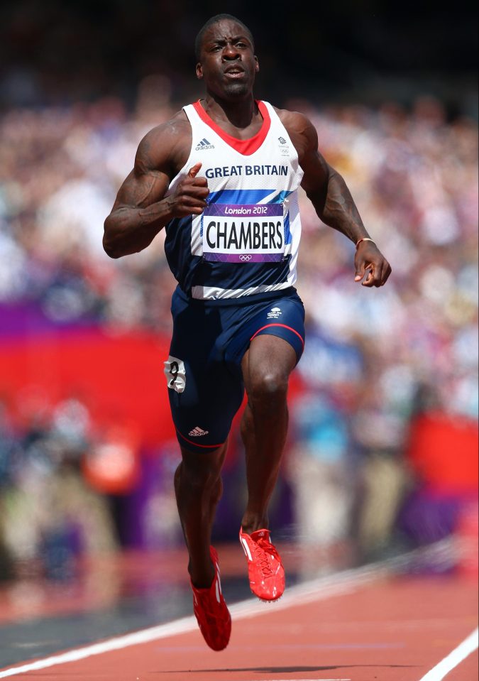  British sprinter Dwain Chambers tried to get himself an NFL contract