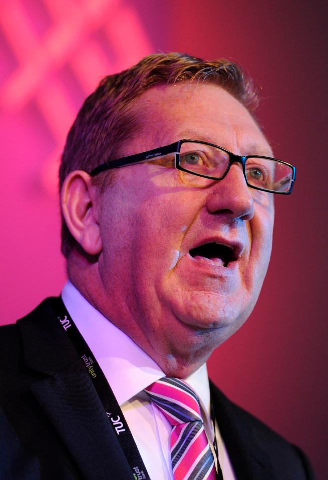  Unite leader and Jeremy Corbyn pal Len McCluskey has vowed to keep strike action going for at least three months