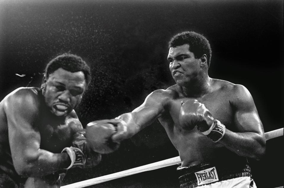 Muhammed Ali fought Joe Frazier in The Thrilla in Manila