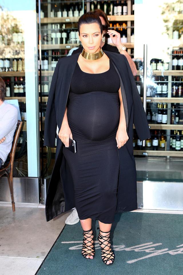  Kim suffered toxaemia during her pregnancies with North and Saint