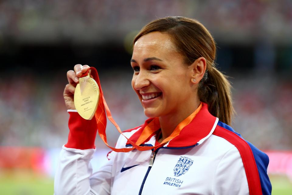  Ennis-Hill won a stunning gold at the World Championships in 2015 just months after giving birth to her first child