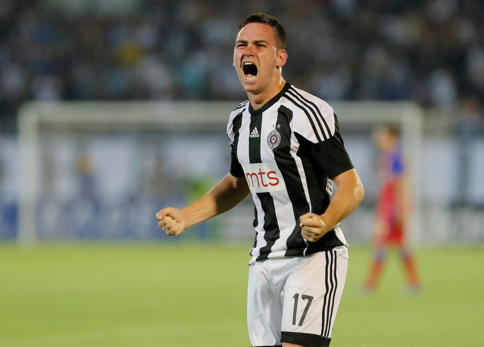 Andrija Zivkovic was named Partizan Belgrade captain in his first season as a 17-year-old