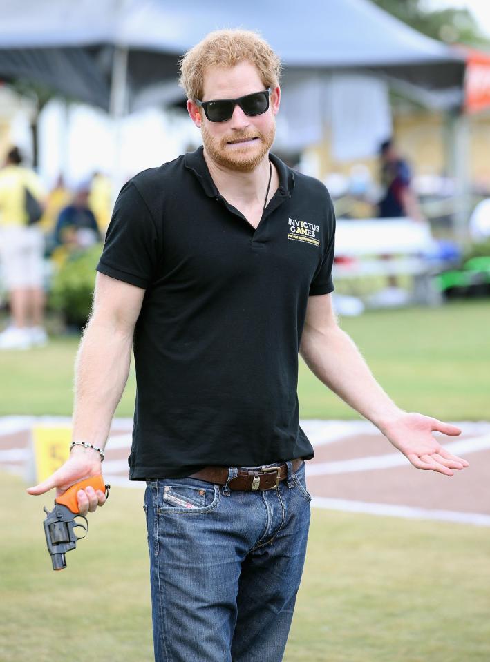  Prince Harry organises the Invictus Games which have kindly invited Kelly