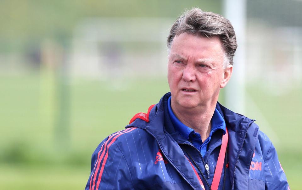 Louis van Gaal received a lot of stick as Manchester United boss