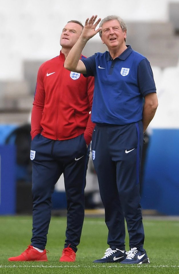  Wayne Rooney was England captain under Roy Hodgson at Euro 2016