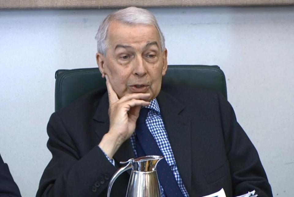  Veteran ex-minister Frank Field says he will be voting for the bill