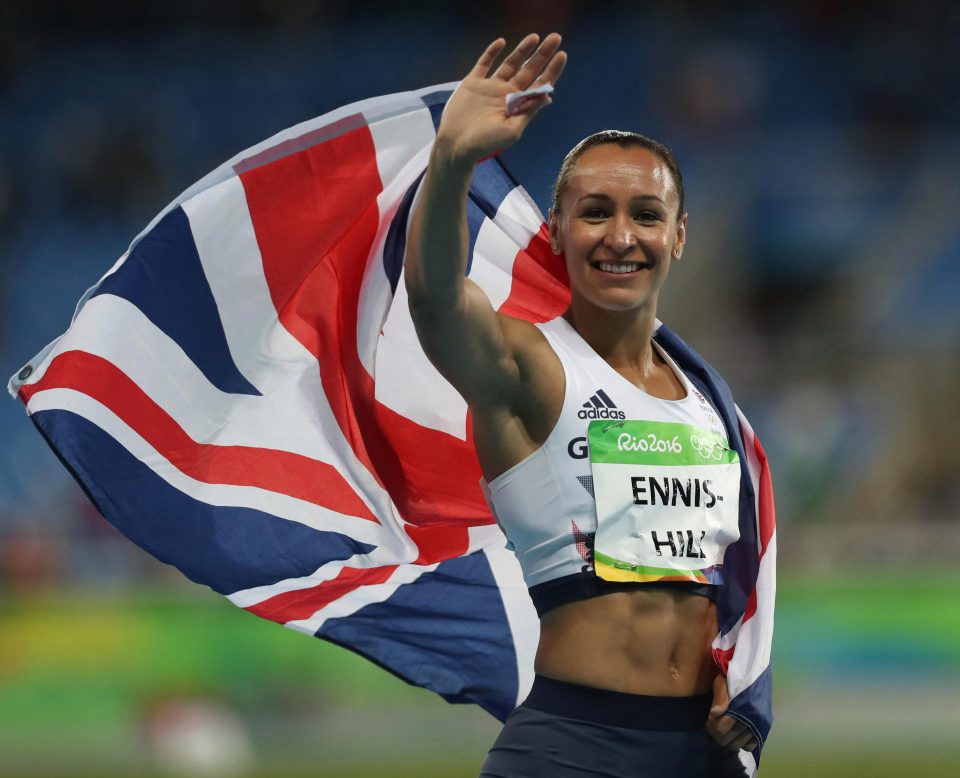  Olympic hero Ennis-Hill announced the news on social media on Sunday night