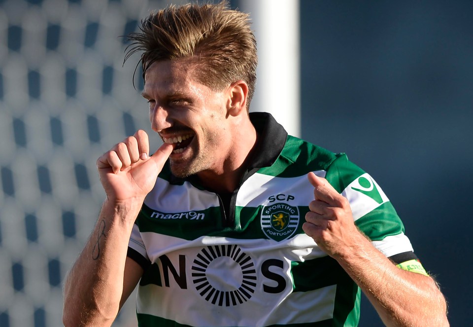 The Portuguese international has been with Sporting since 2007