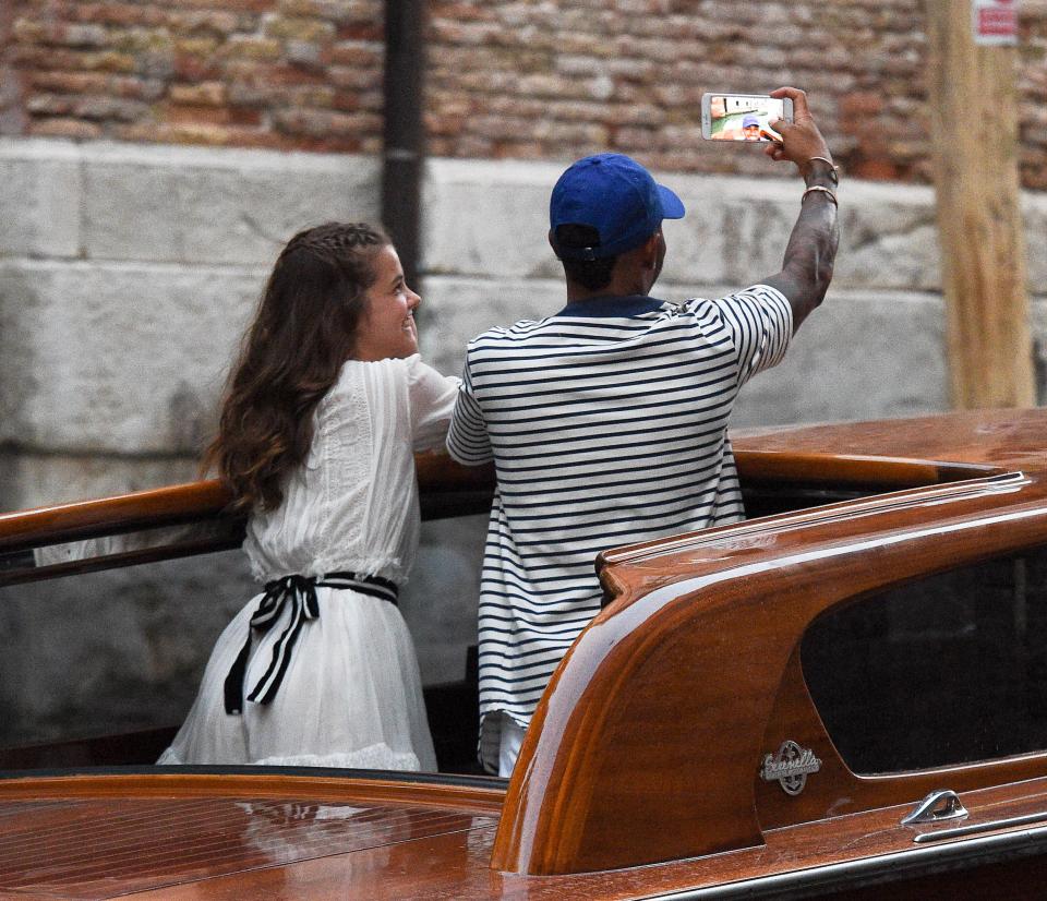 Last summer Barbara was linked to Formula One ace Lewis Hamilton. The pair were spotted enjoying a romantic trip in Venice