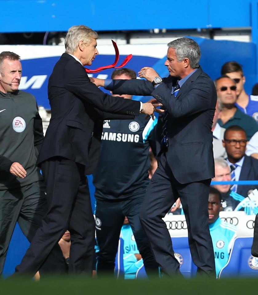 The two Premier League bosses have endured a long-term rivalry