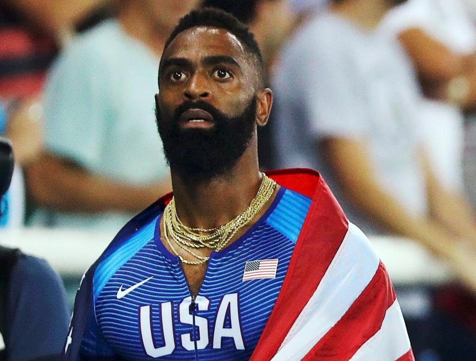  Tyson Gay entered the USA Bobsled National Push Championships