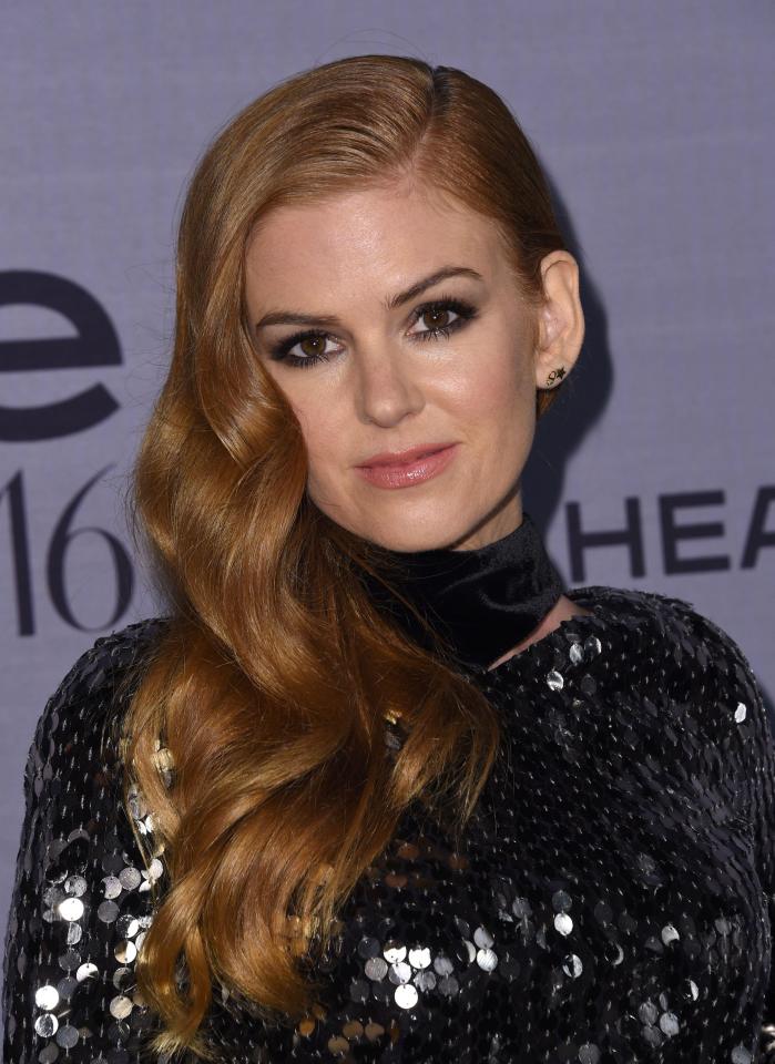  While Isla Fisher's name was fourth