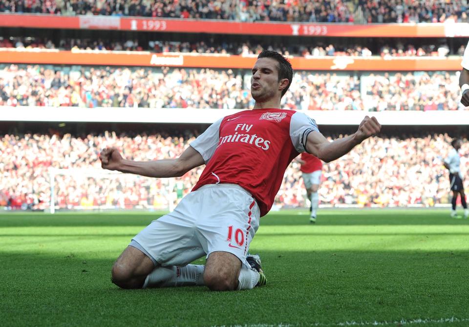  Robin van Persie left Arsenal for Man United and fired them to the Premier league title