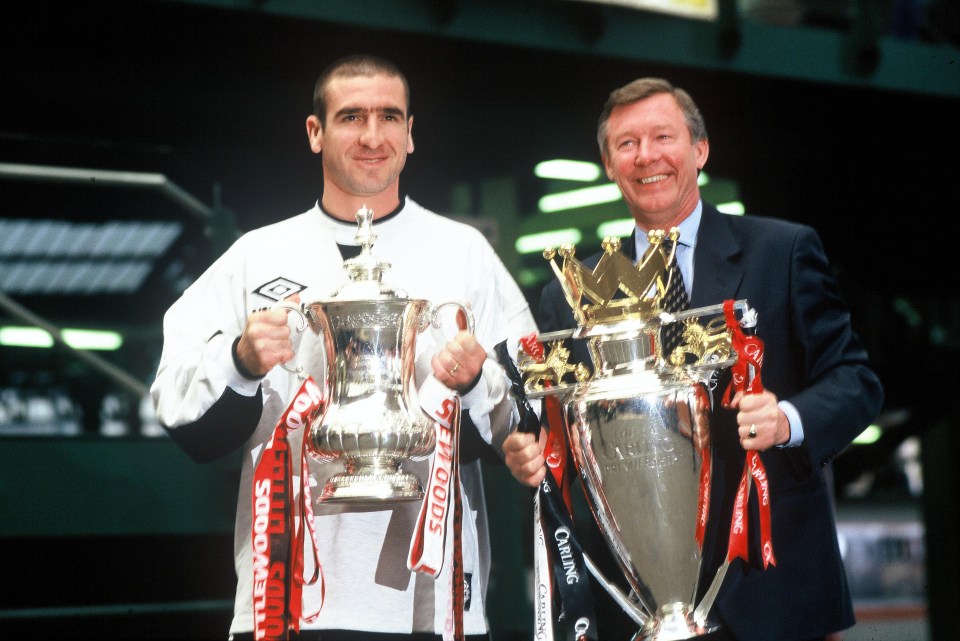 Eric Cantona Manchester United Sir Alex Ferguson