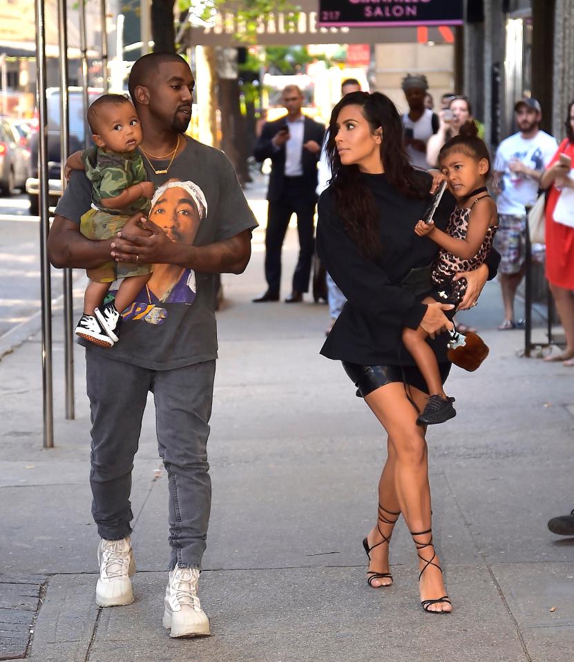  Kim and Kanye are already parents to daughter North, four, and son Saint, one, both conceived naturally