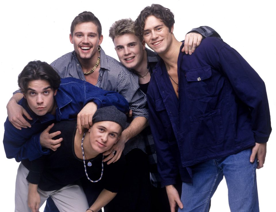  When Robbie joined Take That in 1990 he was 16 and the youngest member of the group