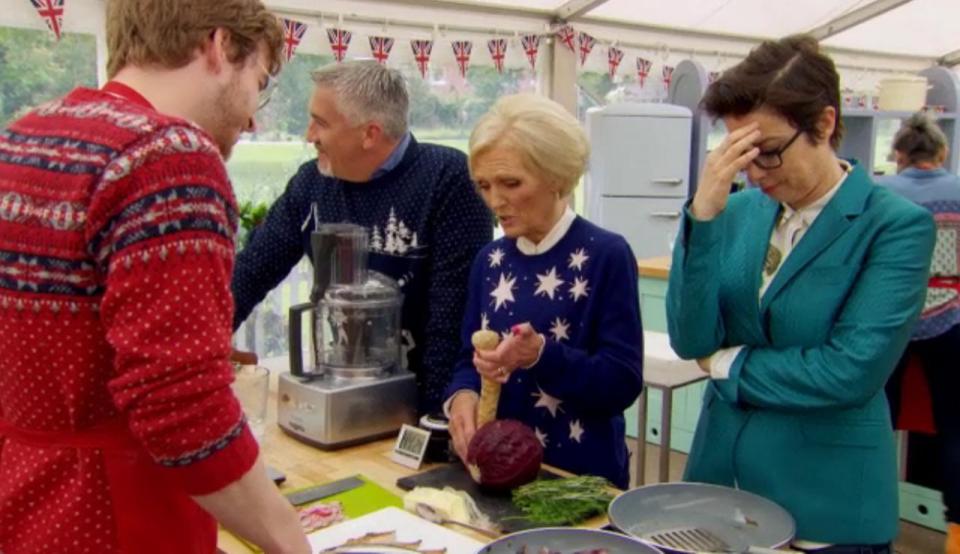  Mary's forthright approach was one of the reasons why Bake Off was a success