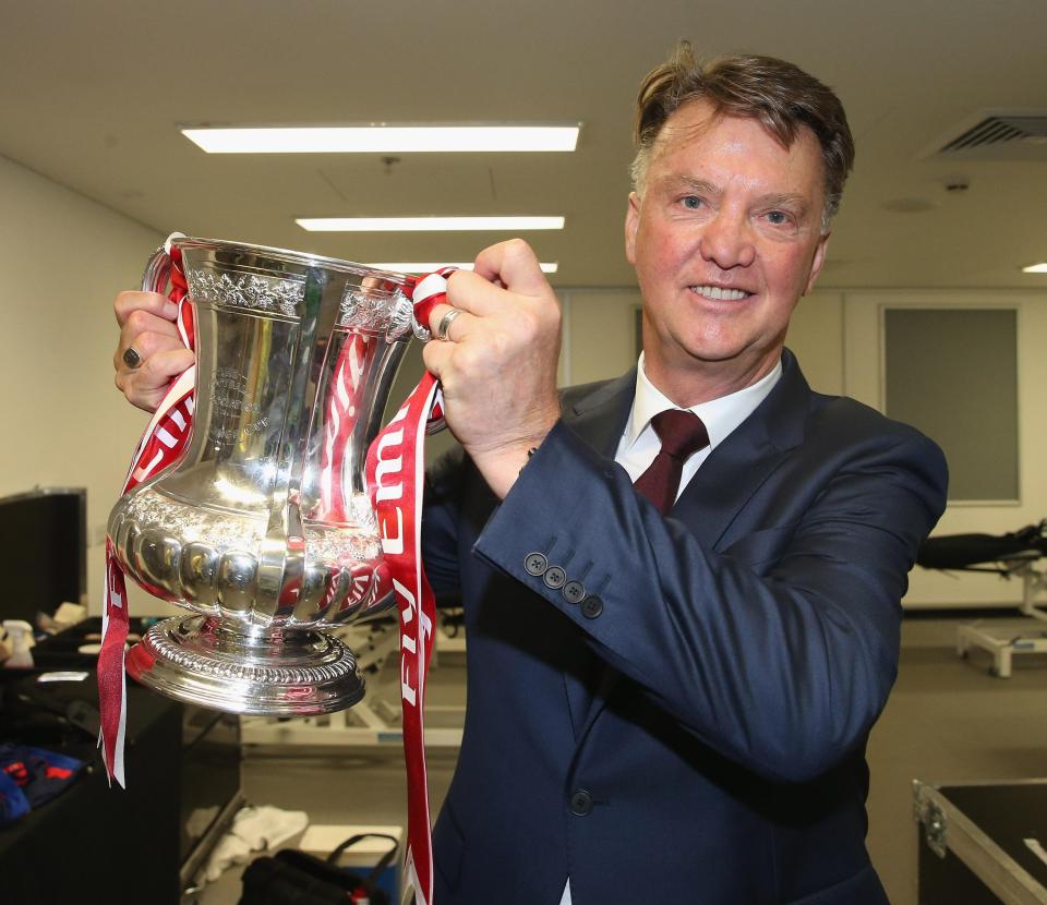 Louis van Gaal was ruthlessly sacked after winning FA Cup