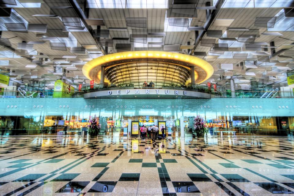 Changi Airport is one of the largest in the world