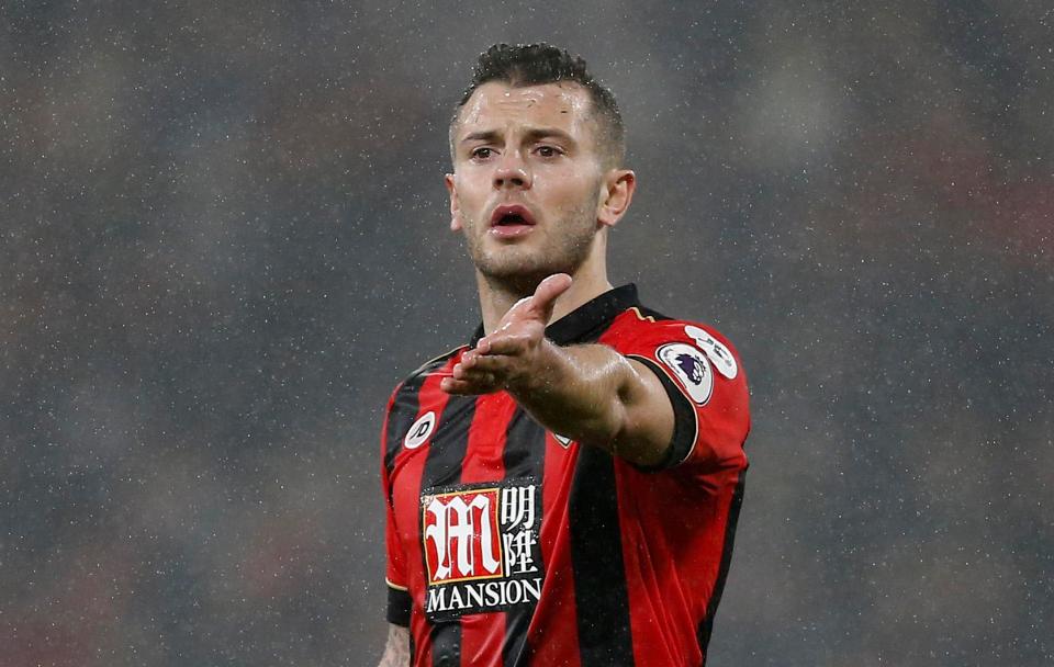 Jack Wilshere spent last season on loan at Eddie Howe's Bournemouth