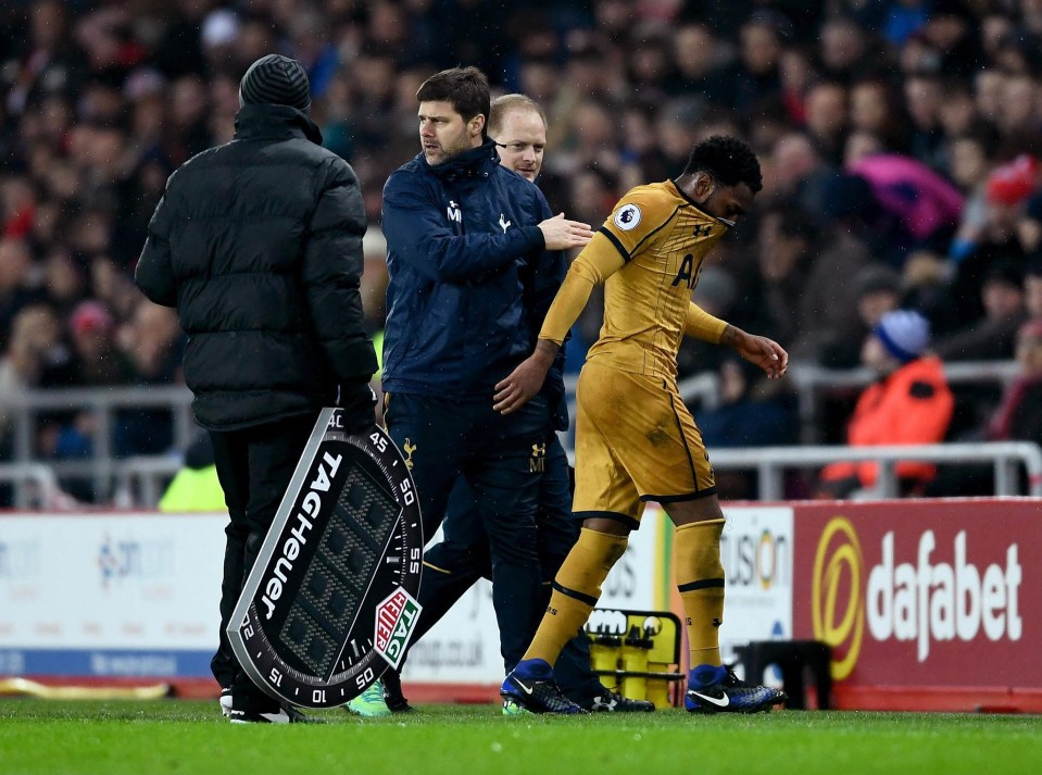 Danny Rose has been out of action since January with a knee injury